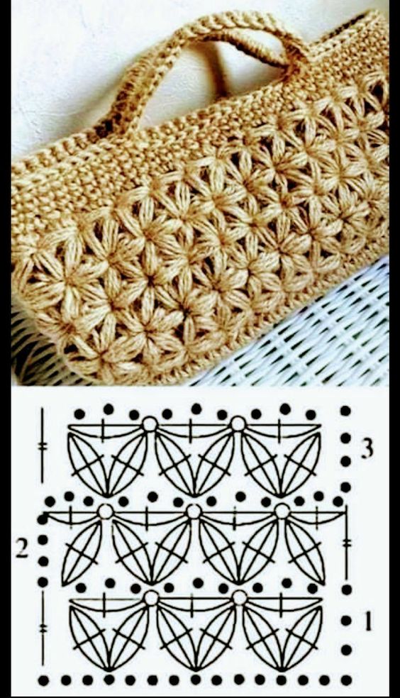 crochet raffia bag patterns boho