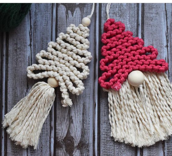 crochet ribbon christmas ideas 9