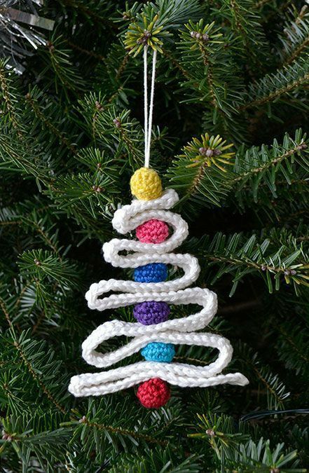 crochet ribbon christmas tree pattern 9