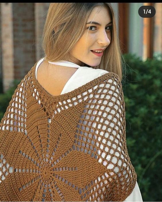 crochet round blouse models 5