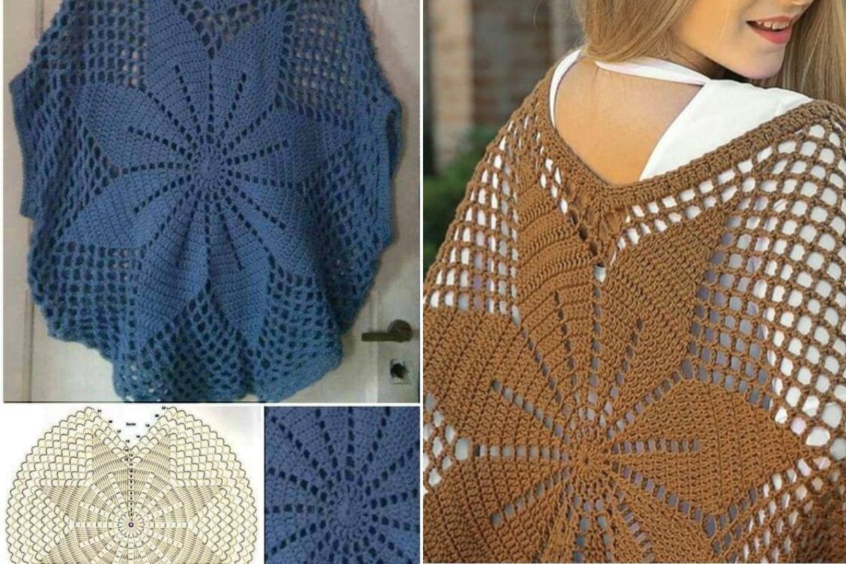 crochet round blouse models 9