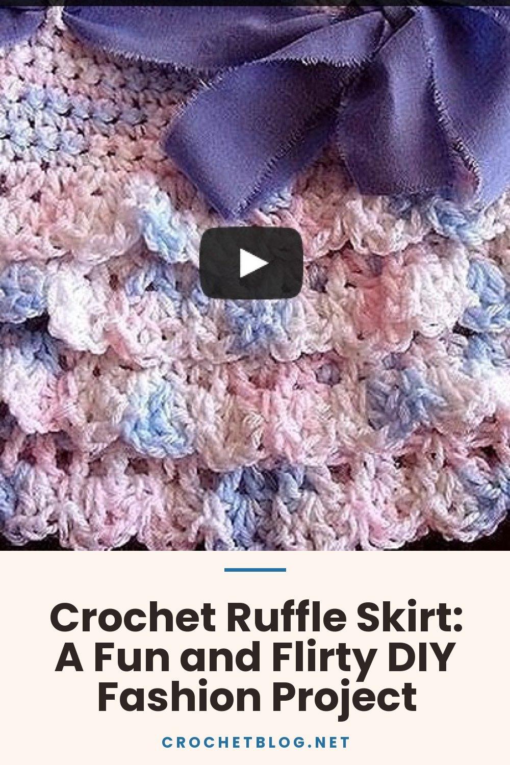 Crochet Ruffle Skirt: A Fun and Flirty DIY Fashion Project