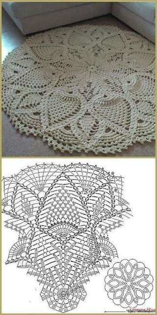 crochet rug patterns free 2