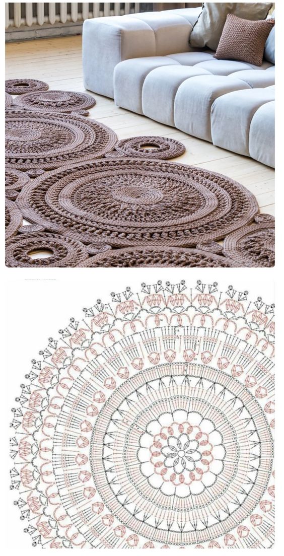 crochet rug patterns free 5