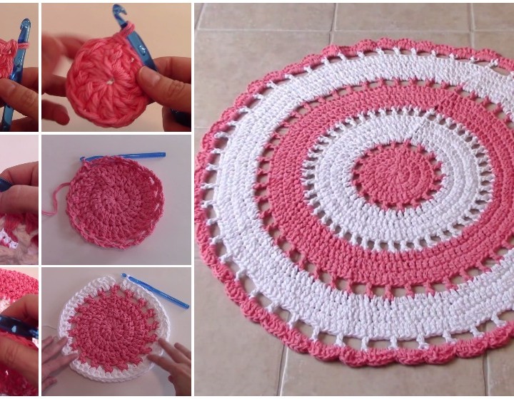 Yetiz Crochet Rug Tutorials Crochet Beautiful Rug Tutorial