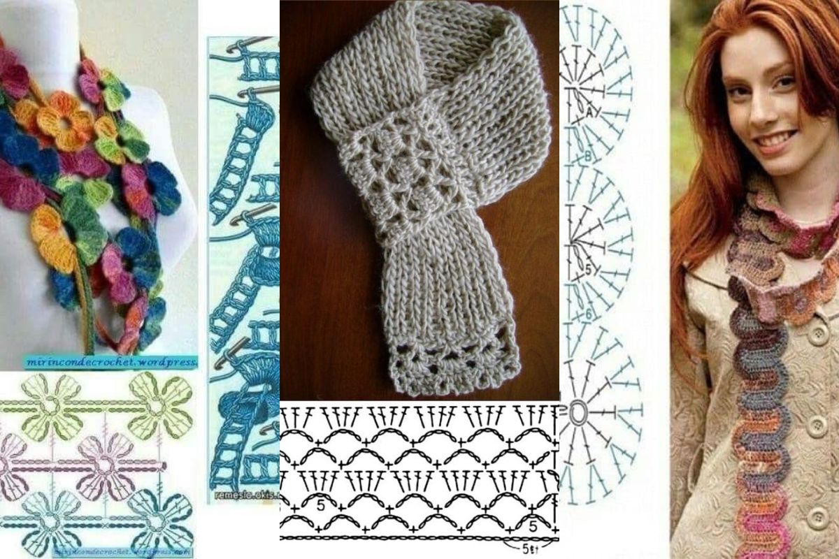 crochet scarves for any style 10