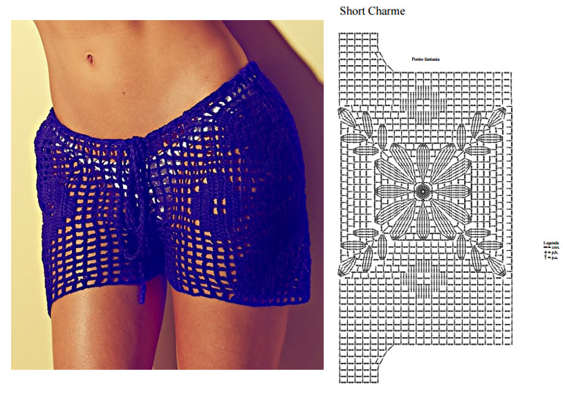 crochet shorts video ideas 5