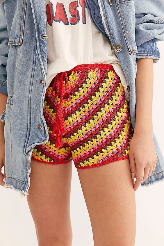 crochet shorts video ideas 7