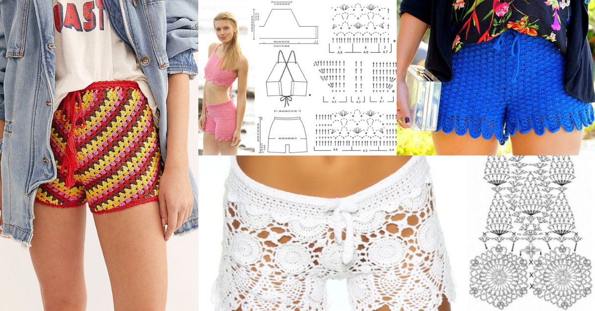 crochet shorts video ideas