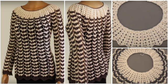 crochet sleeve