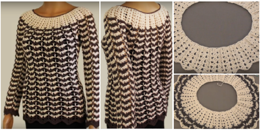 crochet sleeve