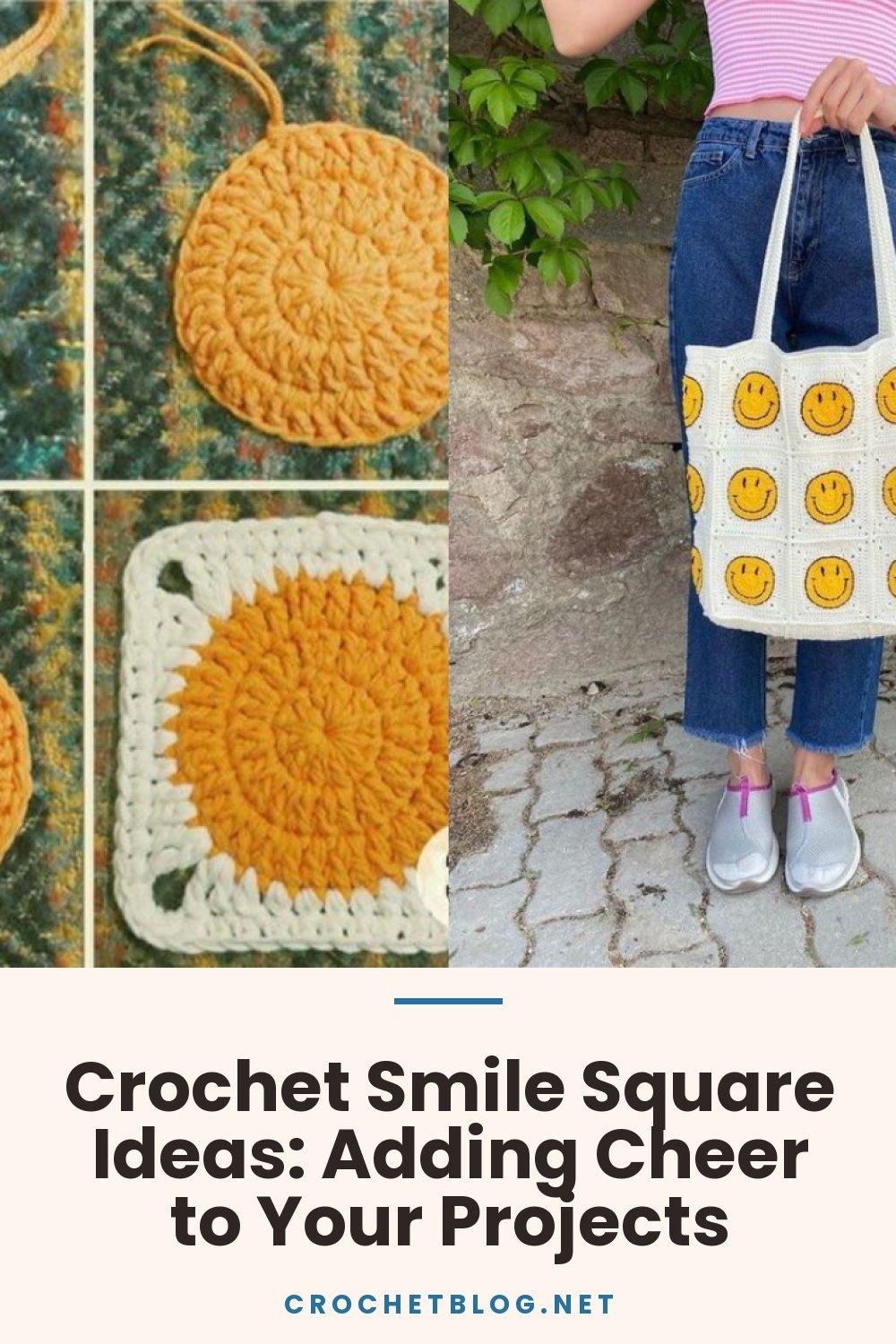 Crochet Smile Square Ideas: Adding Cheer to Your Projects