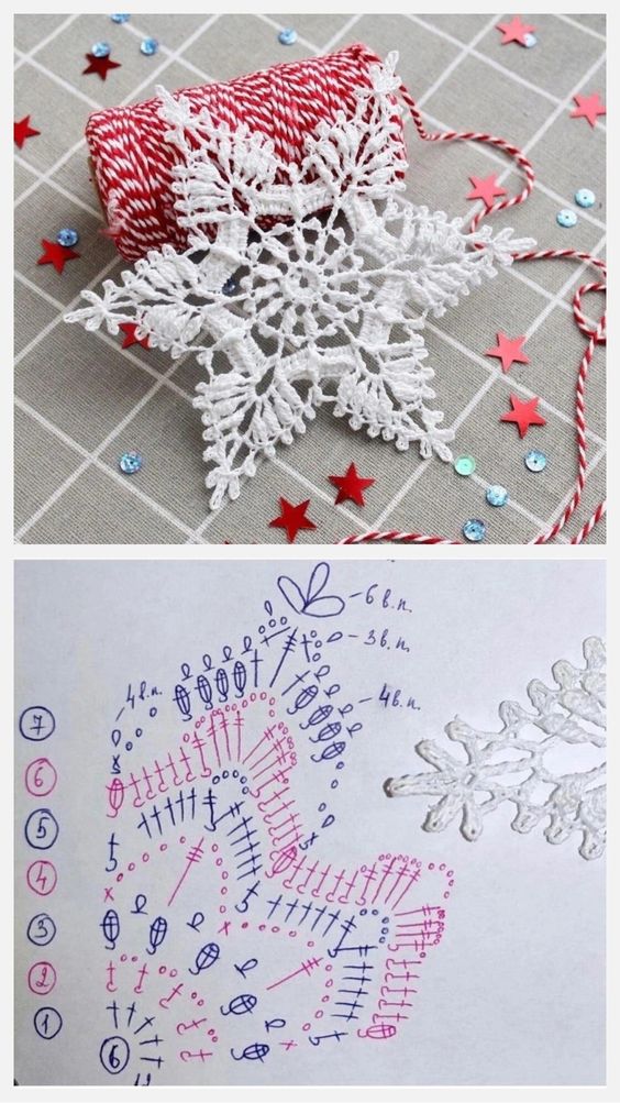 crochet snowflake graphics 10