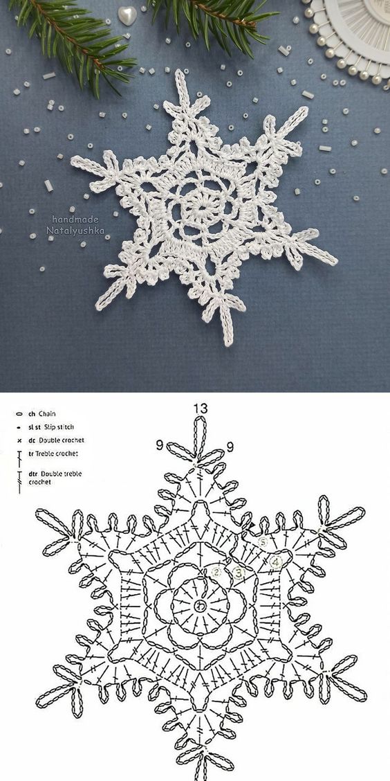 crochet snowflake graphics 11