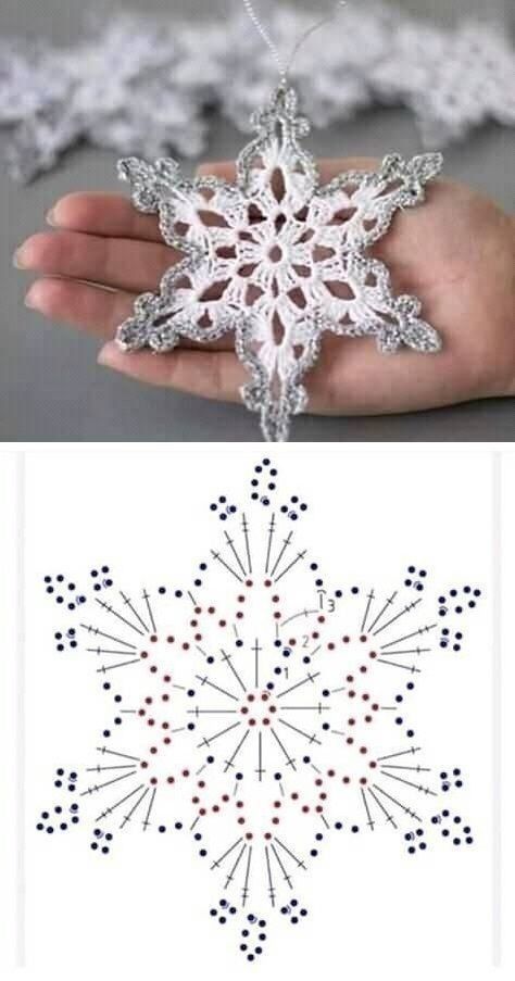 crochet snowflake graphics 6