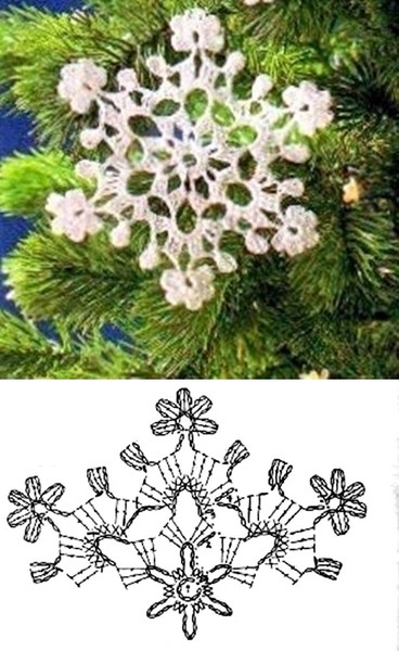 crochet snowflake graphics 8