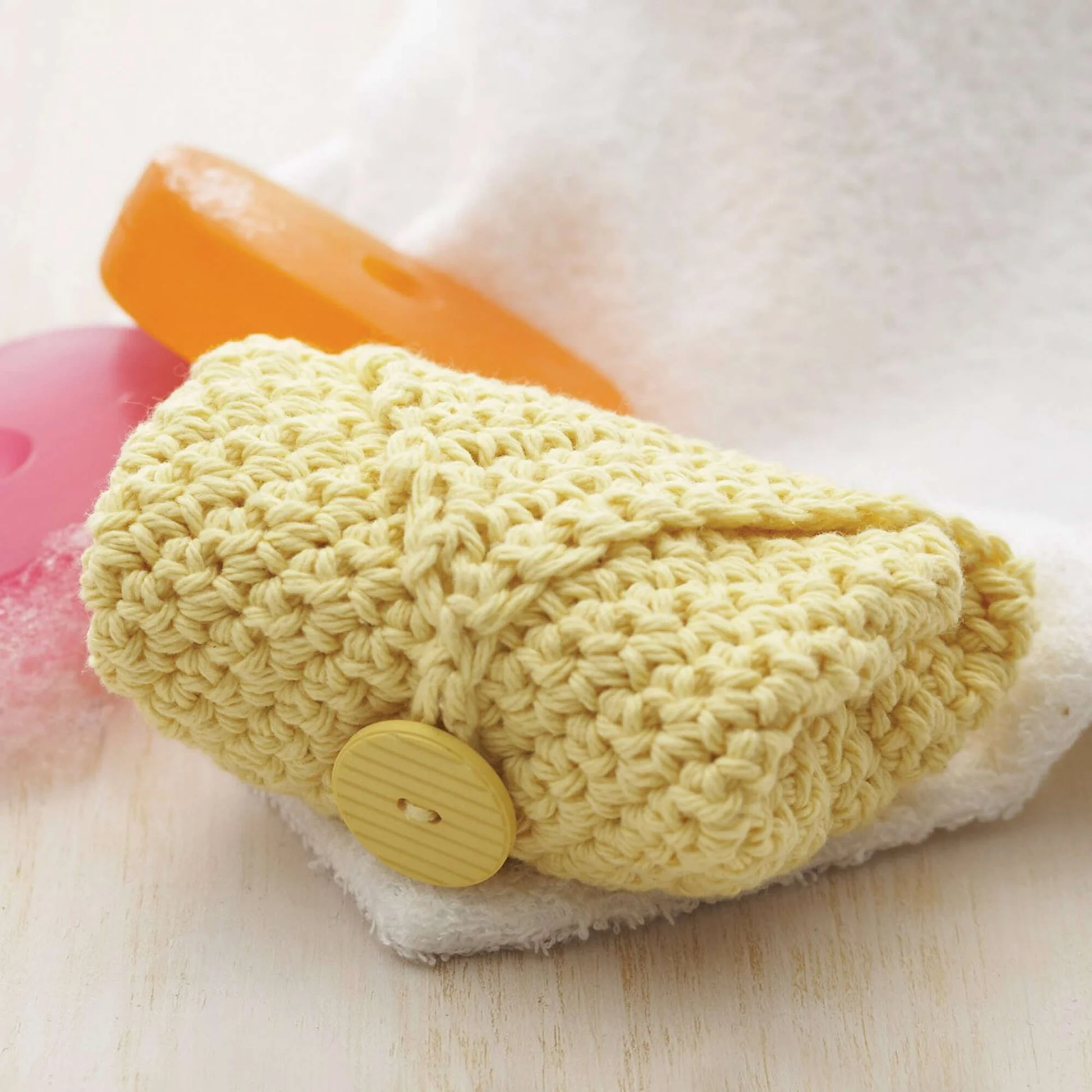 crochet soap holder pattern 3