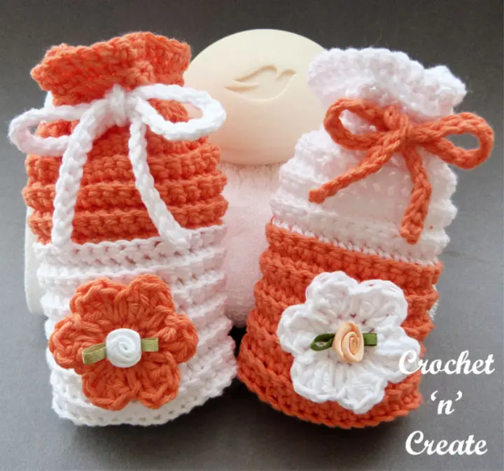 crochet soap holder pattern