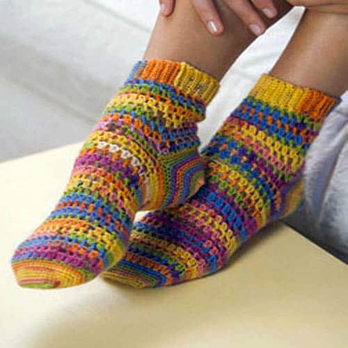 crochet socks youl need 1