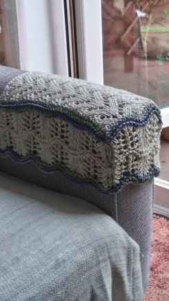 crochet sofa arm cover 1