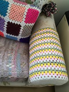crochet sofa arm cover 4