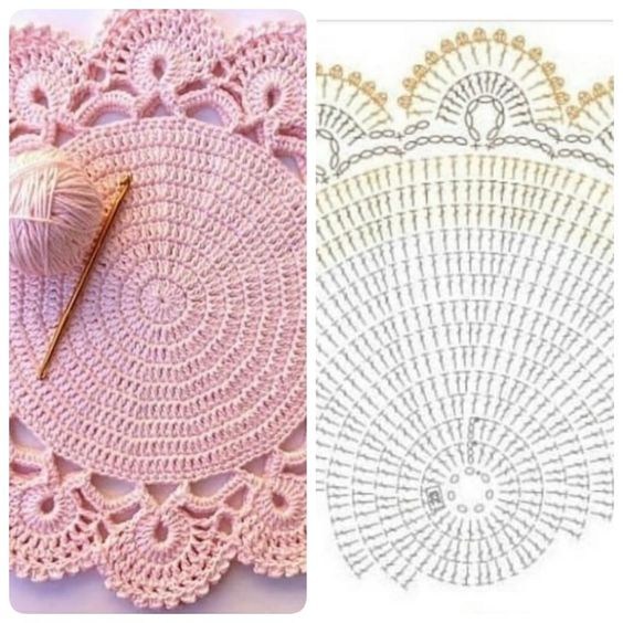 crochet sousplat ideas 11