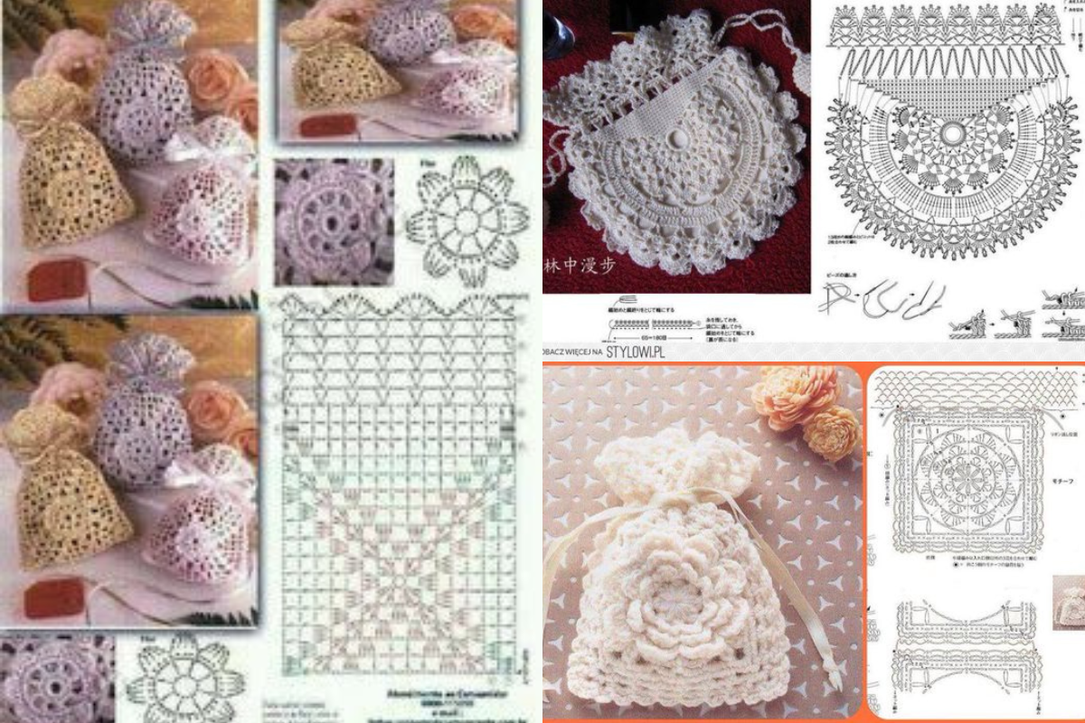crochet souvenir holder with graphics for mothers day