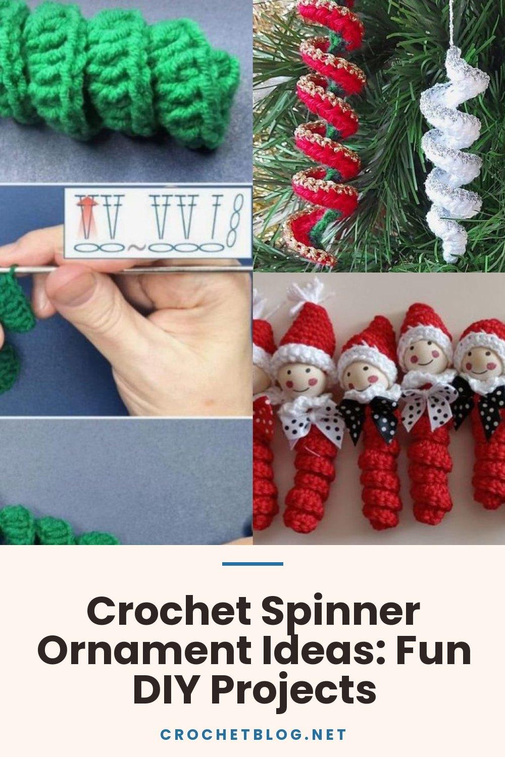 Crochet Spinner Ornament Ideas: Fun DIY Projects