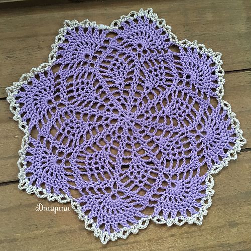 crochet spring song doily 2