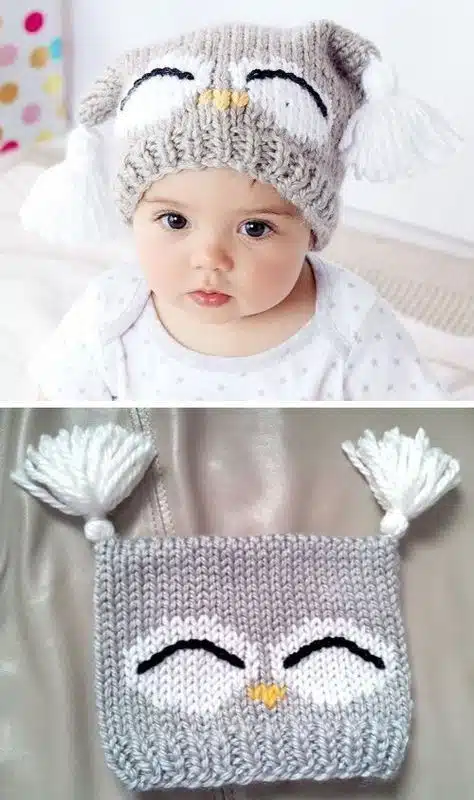 crochet square baby hat