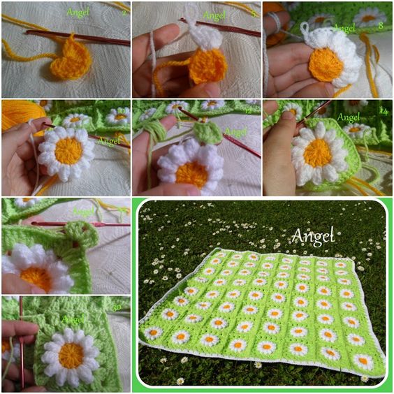 crochet square ideas for blankets 2