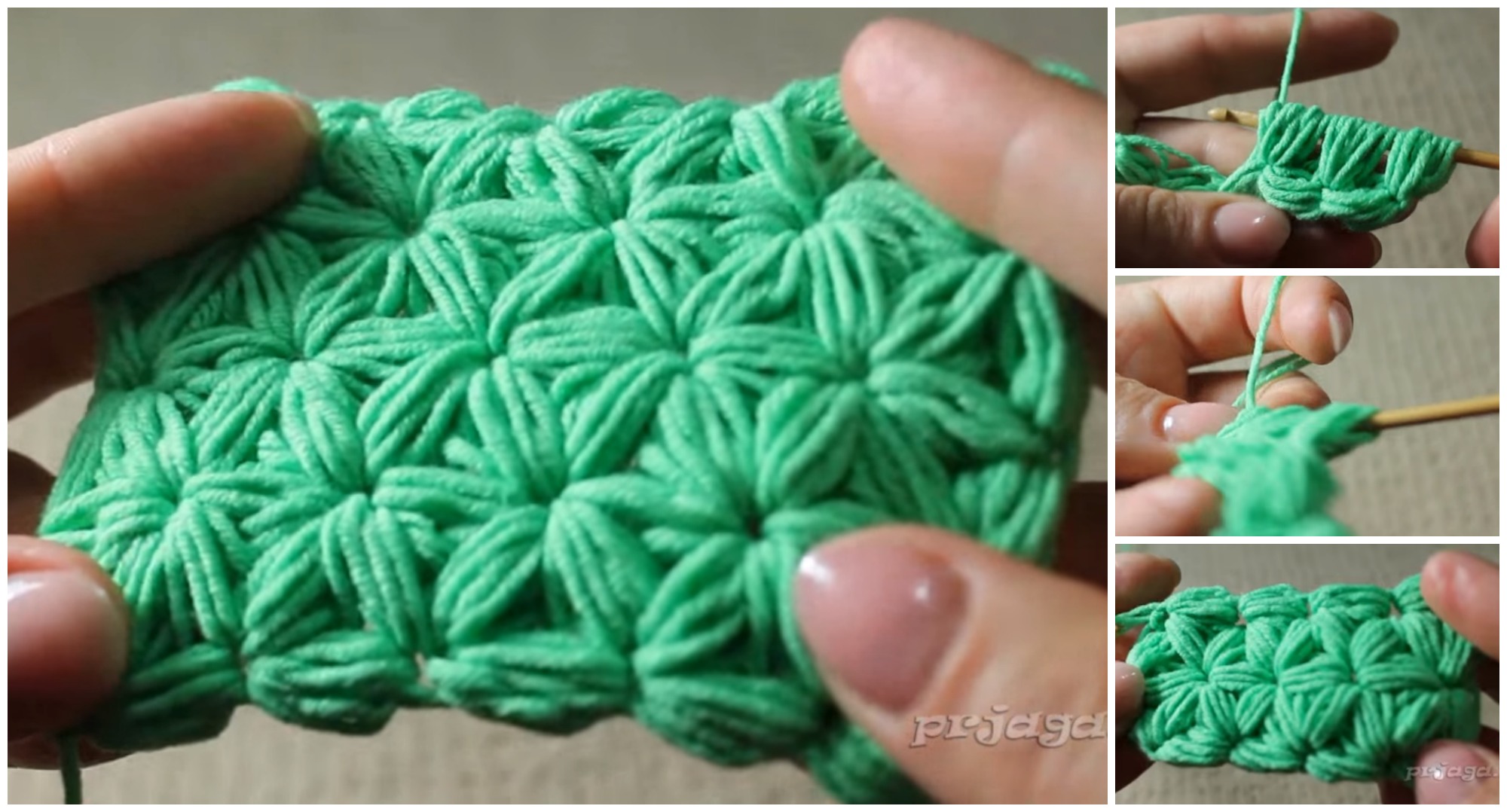 crochet stars sticht