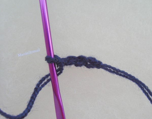 crochet stitch step by step