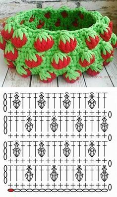 crochet storage baskets 9