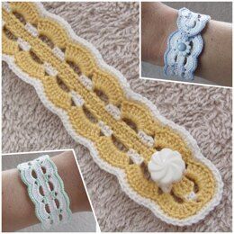 crochet summer bracelets 6