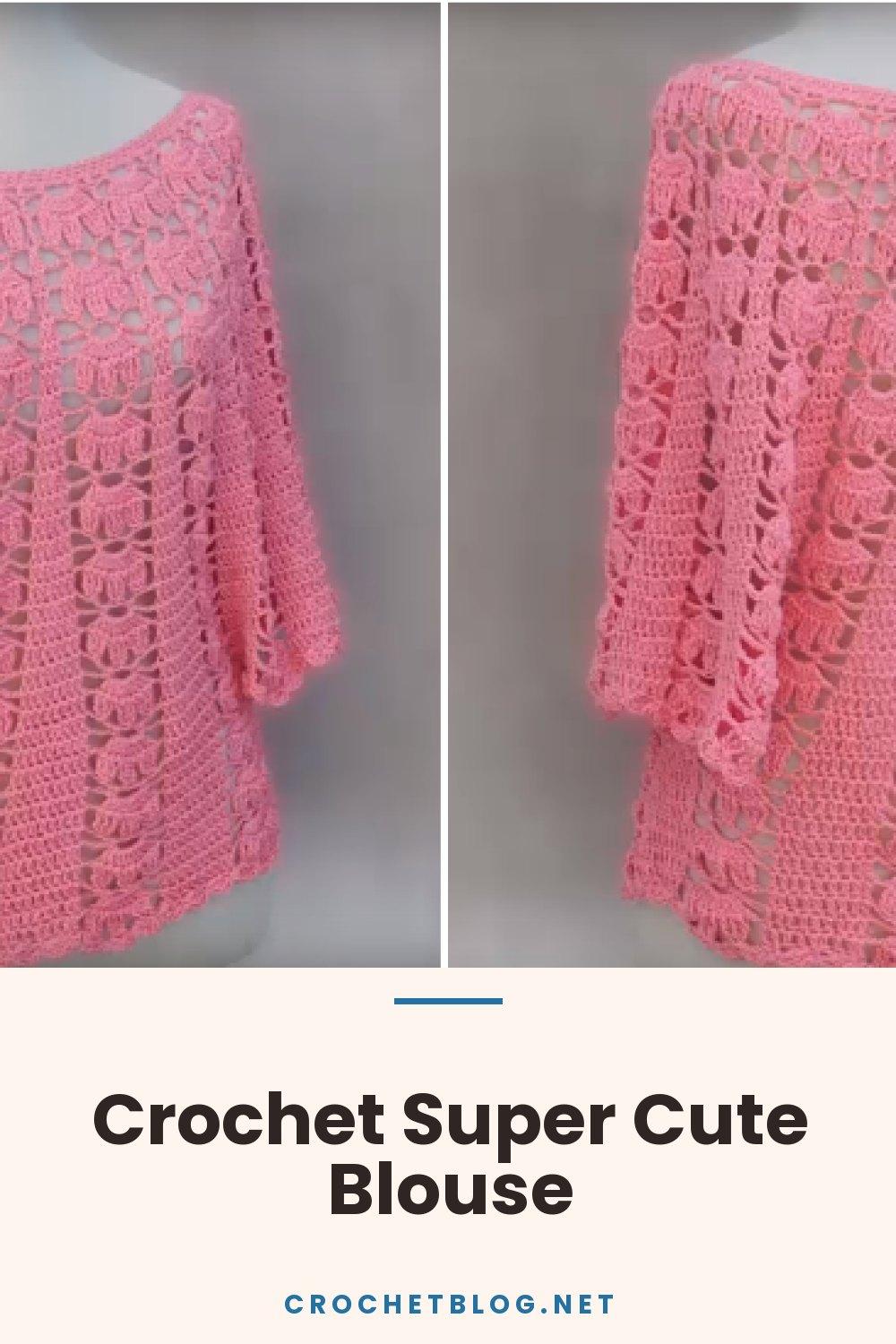 Crochet Super Cute Blouse