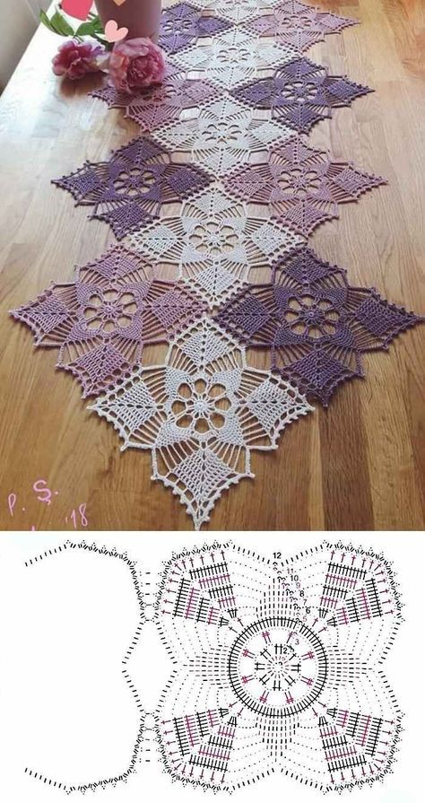 crochet tablecloths ideas graphics