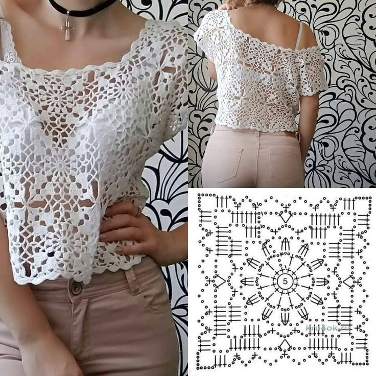 crochet tops to rock at parties 10