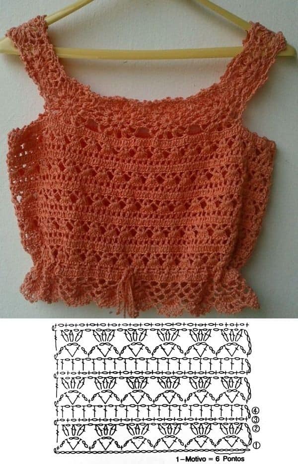 crochet tops to rock at parties 2