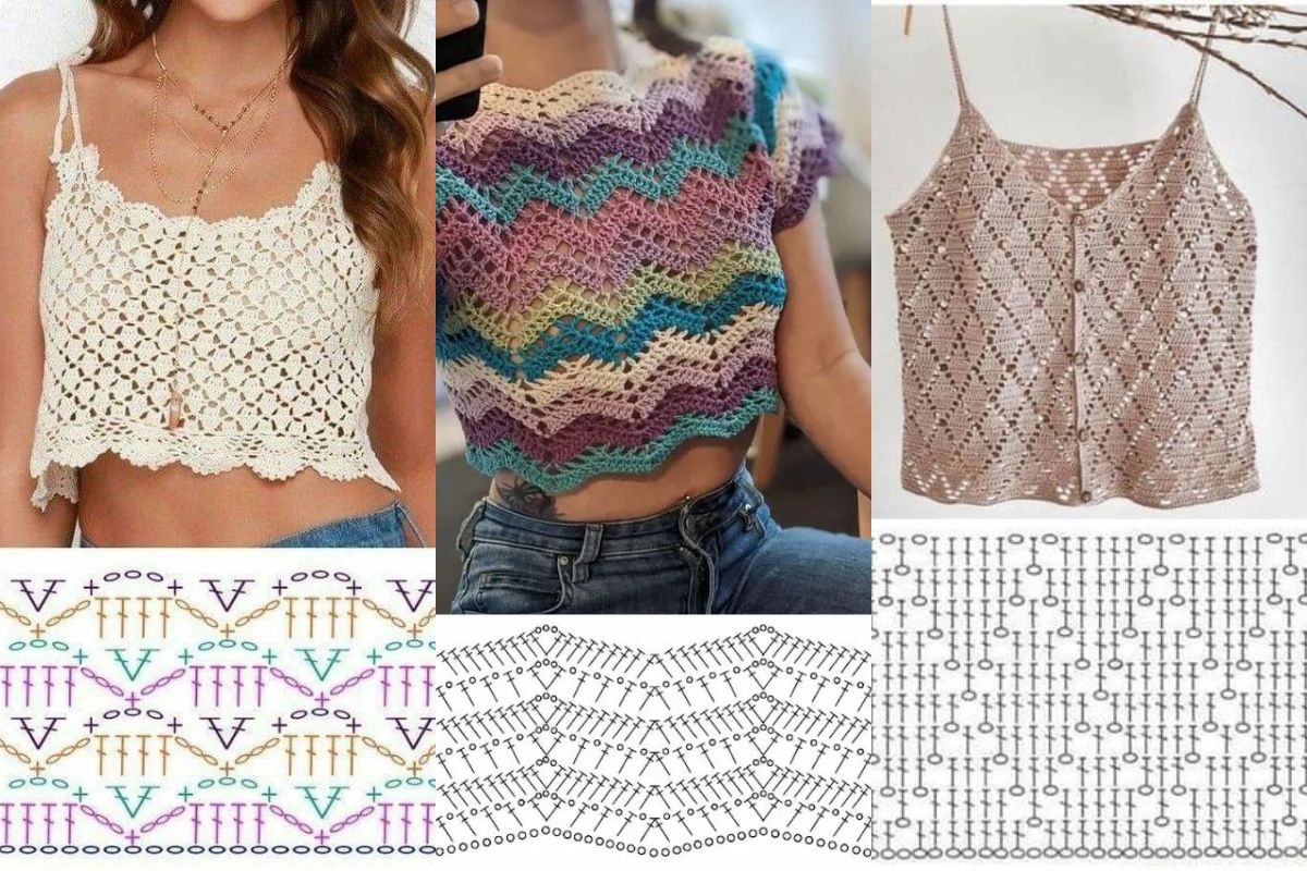 crochet tops to rock at parties 3