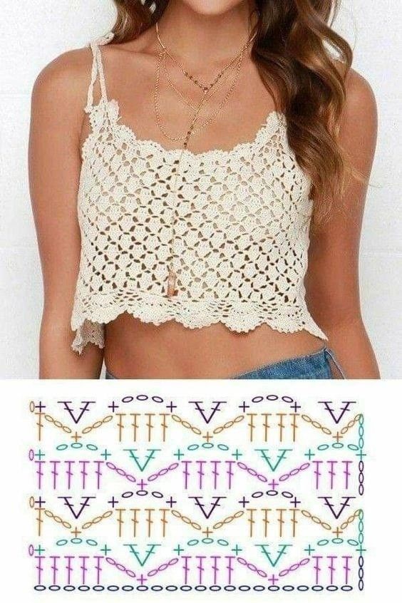 crochet tops to rock at parties 9