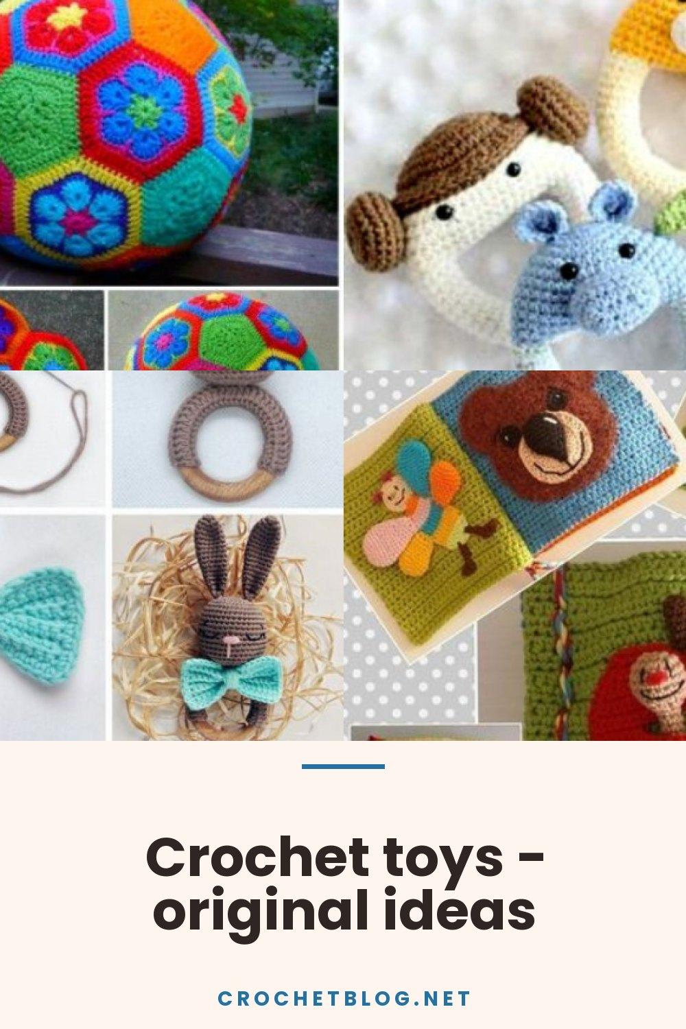 Crochet toys - original ideas