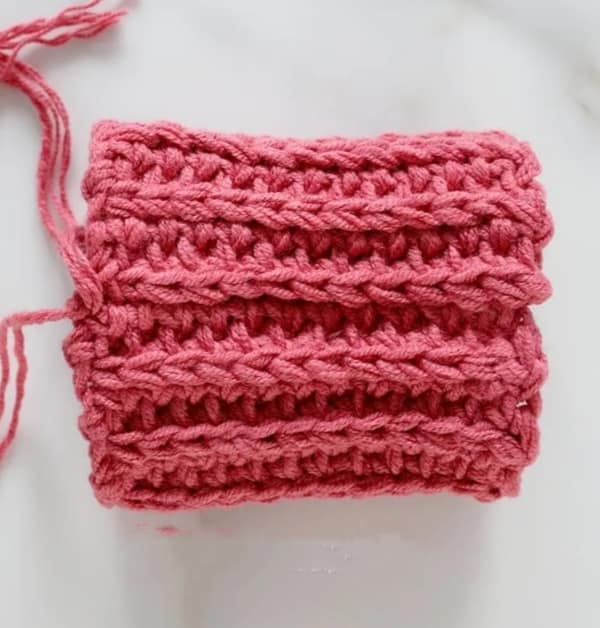 crochet tulip step by step 5