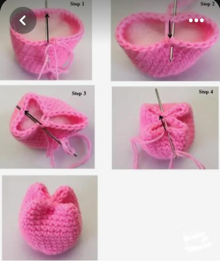 crochet tulip step by step 8