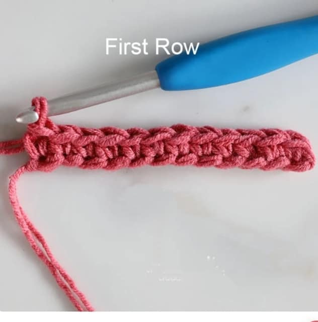 crochet tulip step by step