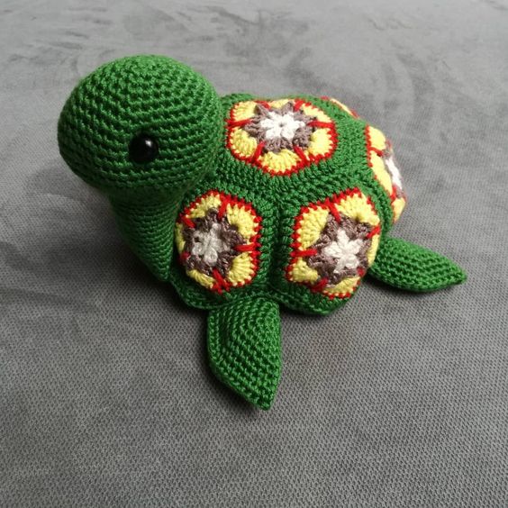 crochet turtles video graphics 4