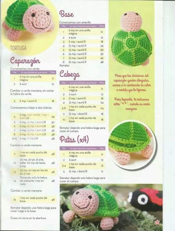 crochet turtles video graphics 5