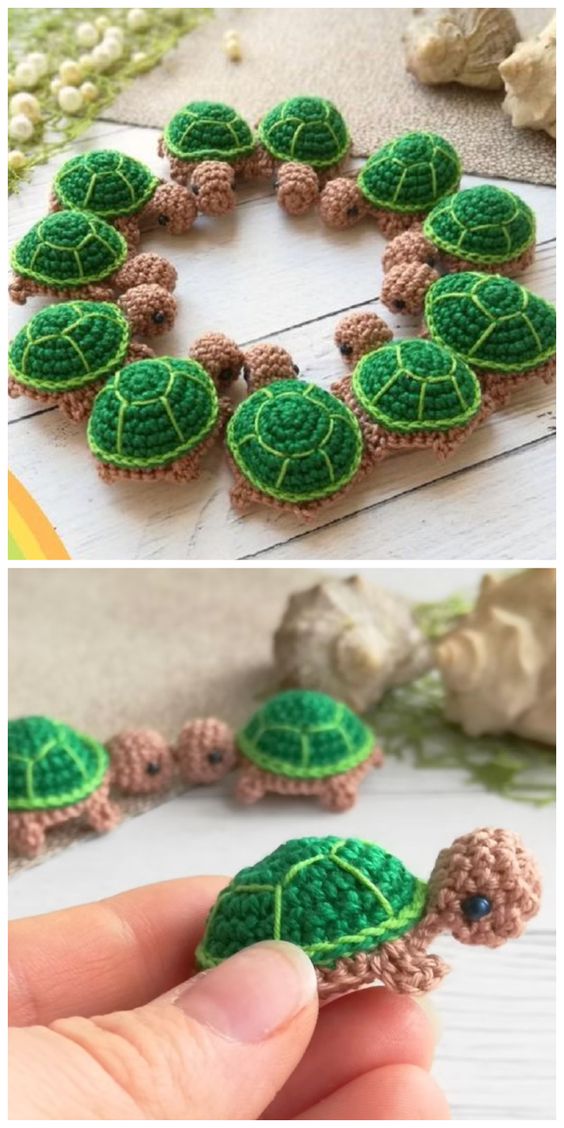 crochet turtles video graphics 8