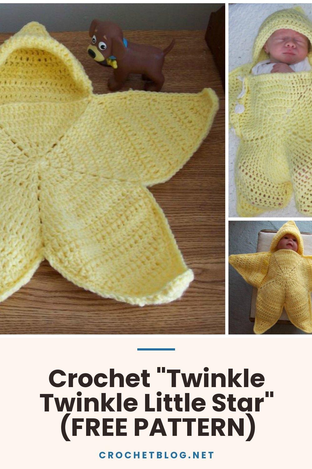 Crochet "Twinkle Twinkle Little Star" (FREE PATTERN)
