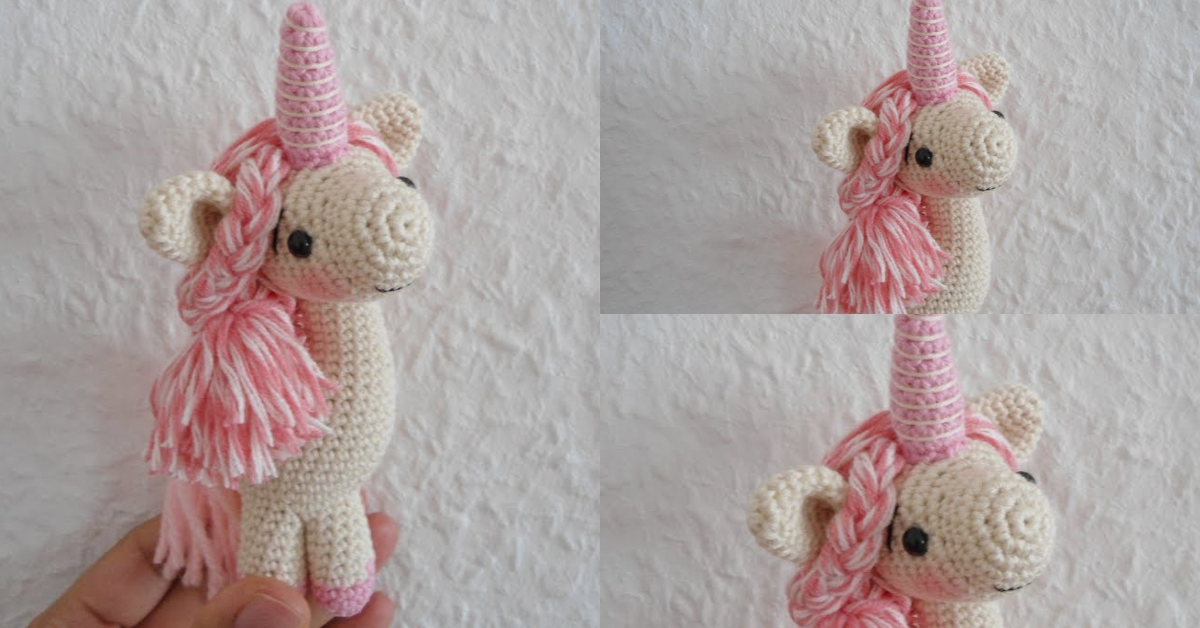 crochet unicorn amigurumi